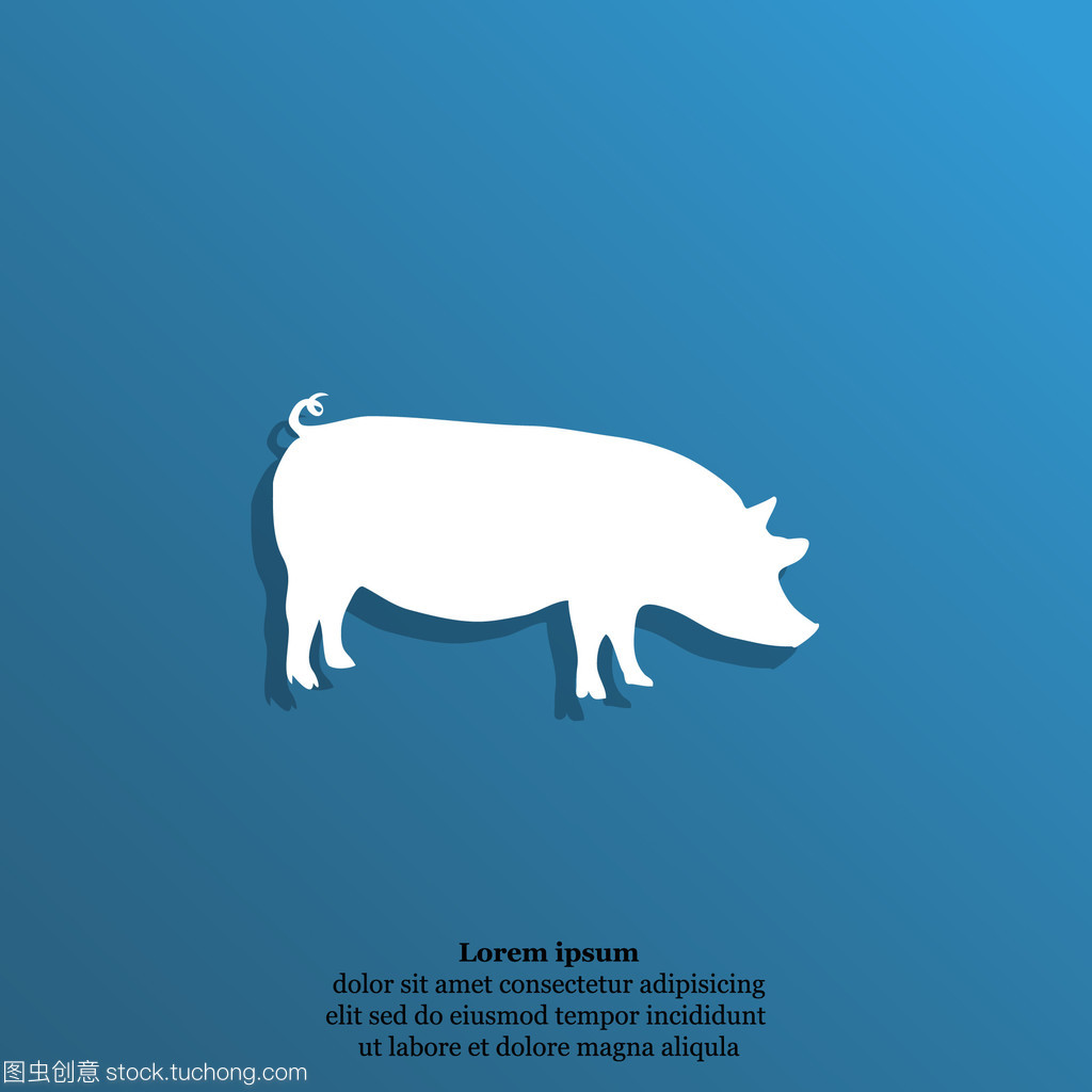 猪与猪肉图标的象征意义与应用场景